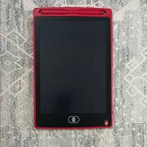 Red LCD Writing Tablet